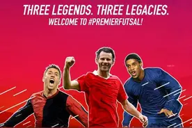 曼联传奇球星签约印度五人制足球联赛图片