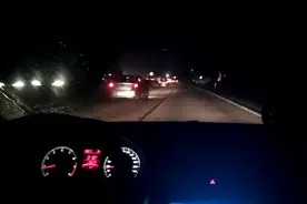 夜间考试科目三新规考试全过程得了满分