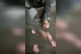 民间高手发牌，全部同花顺