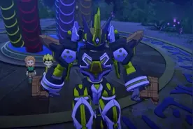 斗龙战士：6头怪龙控制了小伙伴，教授研发新装备