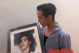 韩娱：“比画更要帅气” 权志龙GD公开粉丝抽象画认证照图片