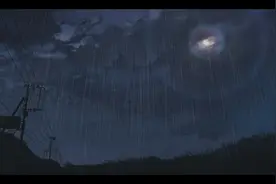 雨夜路上，前女友在豪车内等他，但他不知她已亡故图片