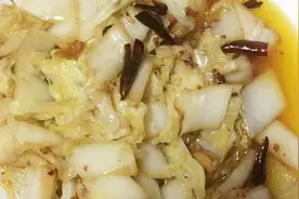 酸辣大白菜图片