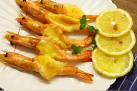 宝宝辅食：芝士焗虾图片