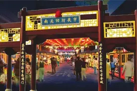 兰州“南关回坊夜市”8月底开市迎客 体现老兰州传统风貌图片