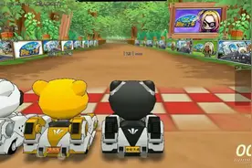 跑跑卡丁车 巅峰对决棉花糖SR 森林发夹 周星宇 SSS视角图片