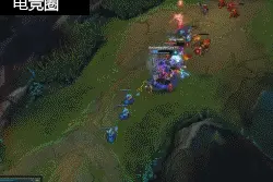 LOL盲僧的二段Q果然是厉害，哪怕穿不过墙，走也要走过去图片