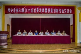 西安市QC成果发表数量再创新高图片