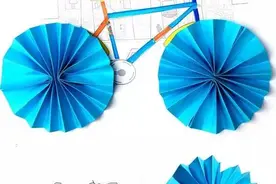 创意手工儿童创意折扇变变变图片