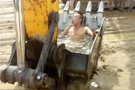#开挖机这么多年，你做过哪些奇葩的事儿#图片