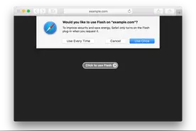 Safari 10默认禁用Flash插件图片