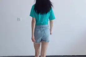 初学者舞步之九：16步～爱就要爆灯背面慢动作分解！先学会脚步动作后再带动手部动作！奔跑步慢动作在前面的视频里