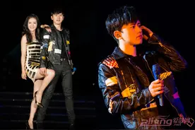 谢娜助阵张杰北京演唱会，夫妻同台热舞秀恩爱图片