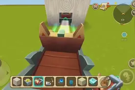 迷你世界教你如何用过山车飞天