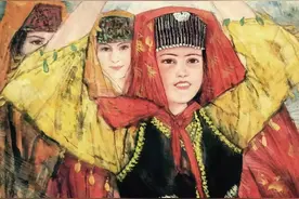 东方印象派第十六期何雨春先生作品欣赏——花儿为什这样红图片