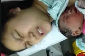 不知道多少妈妈经历过顺产后缝针！还不打麻药！坚强的妈妈！视频封面