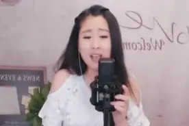 美女歌手 深情翻唱《歌在飞》好有感觉！图片