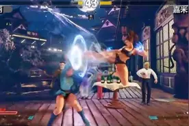 街霸5 春丽PK嘉米，这造型春丽是刚从健身房出来吗？图片