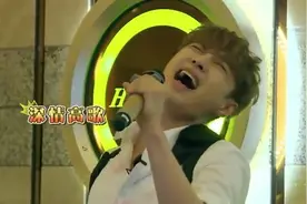 张艺兴KTV演唱雨一直下，小绵羊好听的汽水音发挥得淋漓尽致