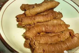 微美食 | 舌尖上的竹溪——小肠卷图片
