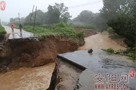 截至昨日16时许 林州最大降雨量达到543毫米图片