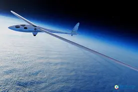 空客新型滑翔机将飞到太空边缘图片