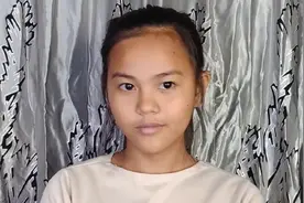 女孩素颜长相很普通，化完妆后，瞬间变时尚女神