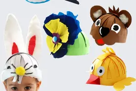 创意手工孩子个性小帽子制作图片