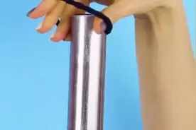 扎头发用铁棍？学会这个小妙招，只需几秒钟，分分钟解决小烦恼！