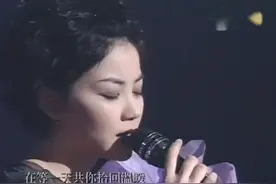 王菲演唱的这首粤语版《有多少爱可以重来》绝对的罕见现场！
