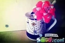 超简单立体花怎么折 折纸花教程图解图片