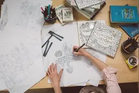 成人涂色书成中国最畅销书 俄媒：躲避生活压力图片
