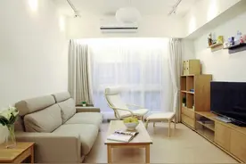 日式简约小家，折叠收纳式餐桌省空间又好看！图片
