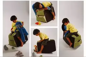 葛优躺弱爆了，这款多功能儿童背包要上天图片