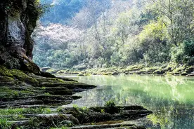 徒步恩施清江古河床 发现最原始的美图片