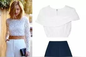 夏天一条裤裙，时尚up！图片