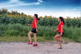 野外的景色真美，忍不住嘚瑟一支舞，23步弹跳步，纯音乐版视频封面