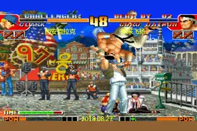 拳皇97，西安克拉克挑战一线高手，状态非常好视频封面