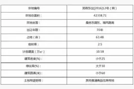 按楼面价=当前售价的地王惯例，经开新区会拍到1500万/亩吗图片