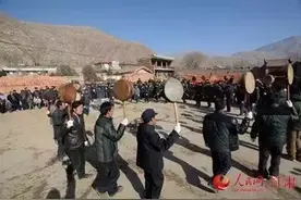 定西岷县神秘的祭司舞蹈曝光，惊呆众人图片