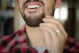 男人胡子生长全程 一搓随心切换鲜肉or大叔