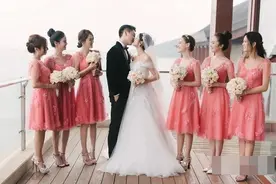 看到陈妍希的最美伴娘团，Baby要尴尬了！图片
