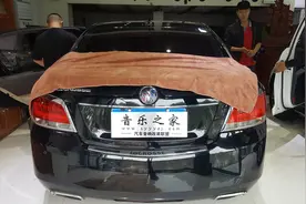 别克君越炫晒改装音响改装工艺，歌航DSD云主机时代图片