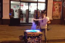 人头桌球，还真能想图片