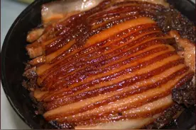 美食篇 柞水干香椿蒸肉图片