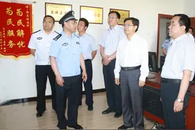 张旭晨来我区调研禁毒工作图片