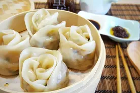 粟米玫瑰蒸饺，真的好像玫瑰啊，一定要学学怎么做图片