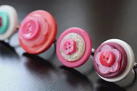 手工|纽扣配饰加身，超低成本做最时尚潮娃辣妈！图片