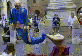 灯神，我会实现你的三个愿望？我不许愿我想知道你是怎么做到的？图片