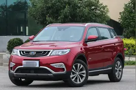 吉利博越详细图解。图片